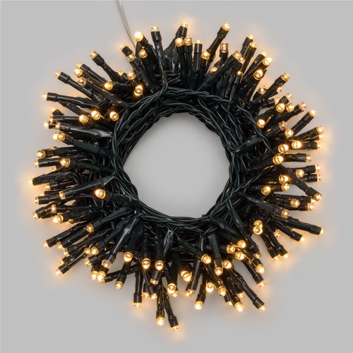 Catena Luminosa 180 Led Reflex 5 mm a Batteria 8 Giochi di Luce Luci Albero di Natale LOTTI