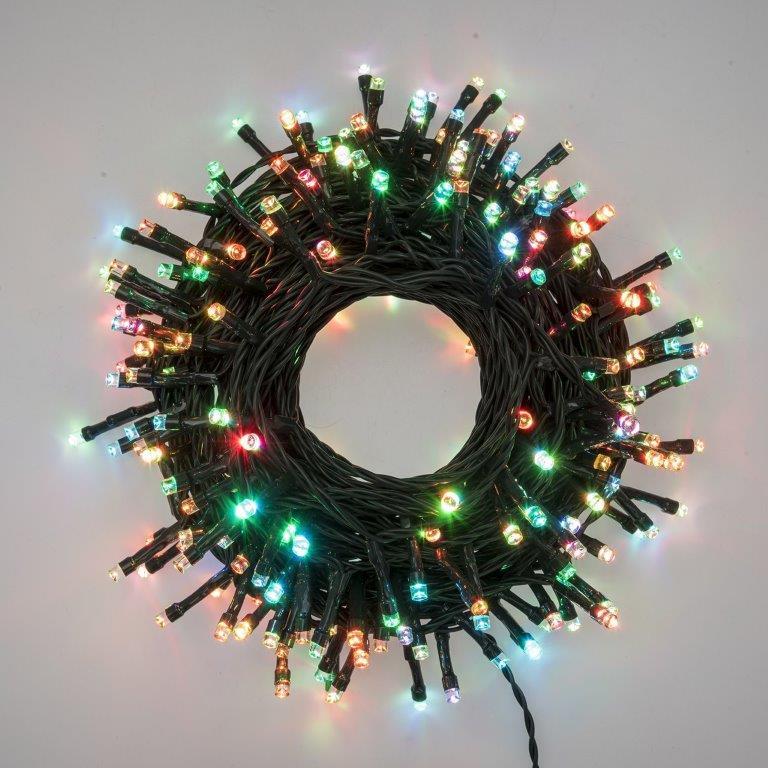 Catena luminosa 200 LED CRAZY RGB Multicolor Luci Albero di Natale LOTTI