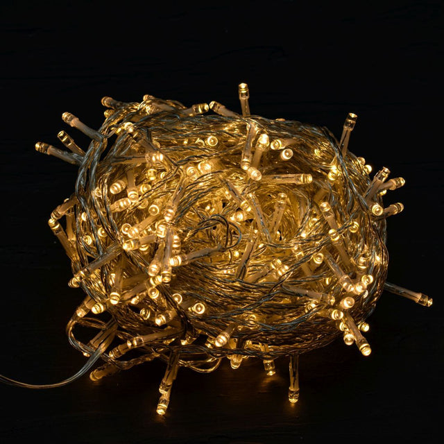 CATENA LUMINOSA 300 MIX FLASH LED CON TIMER Luci Albero di Natale BIA Home & Garden