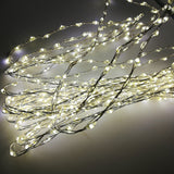 Catena Luminosa 625 MicroLED USO ESTERNO Cavo Metallico Luci Albero di Natale BIA Home & Garden