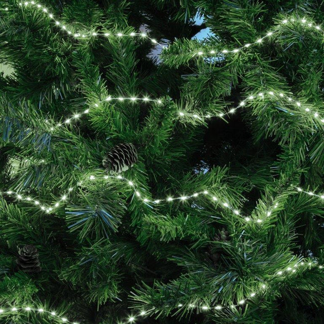 Catena Luminosa 625 MicroLED USO ESTERNO Cavo Rame BIA Home & Garden