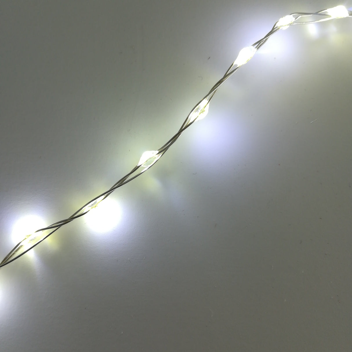 Catena Luminosa 625 MicroLED USO ESTERNO Cavo Metallico Luci Albero di Natale BIA Home & Garden