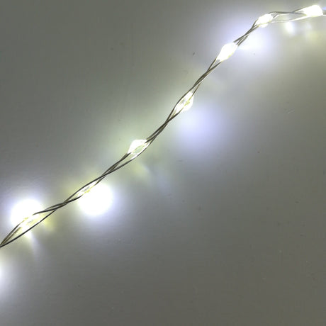 Catena Luminosa 625 MicroLED USO ESTERNO Cavo Metallico Luci Albero di Natale BIA Home & Garden