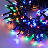 Catena Luminosa a Led 5 mm Luci Natalizie Con 8 Giochi di Luce Luci Albero di Natale Garden Team