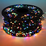 Catena Luminosa da 1500 Led 5 mm 8 Giochi di Luce 110 metri Luci Albero di Natale PREQU