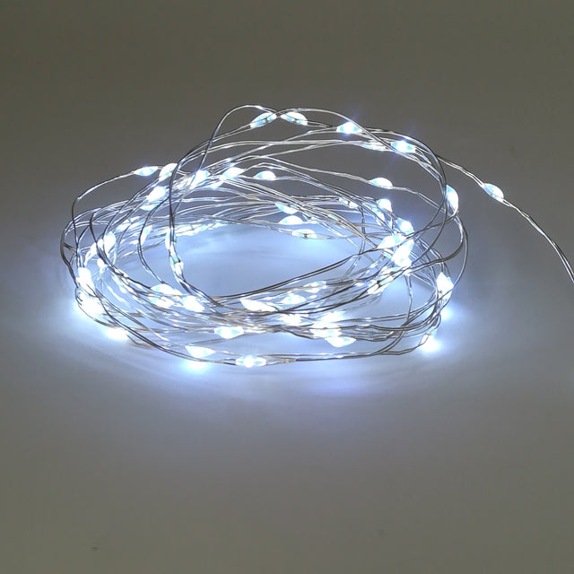 Catena Metal 40 MicroLED Batteria Timer Luci a Batteria KOOPMAN
