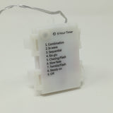 Catena Metal 40 MicroLED Batteria Timer Luci a Batteria KOOPMAN