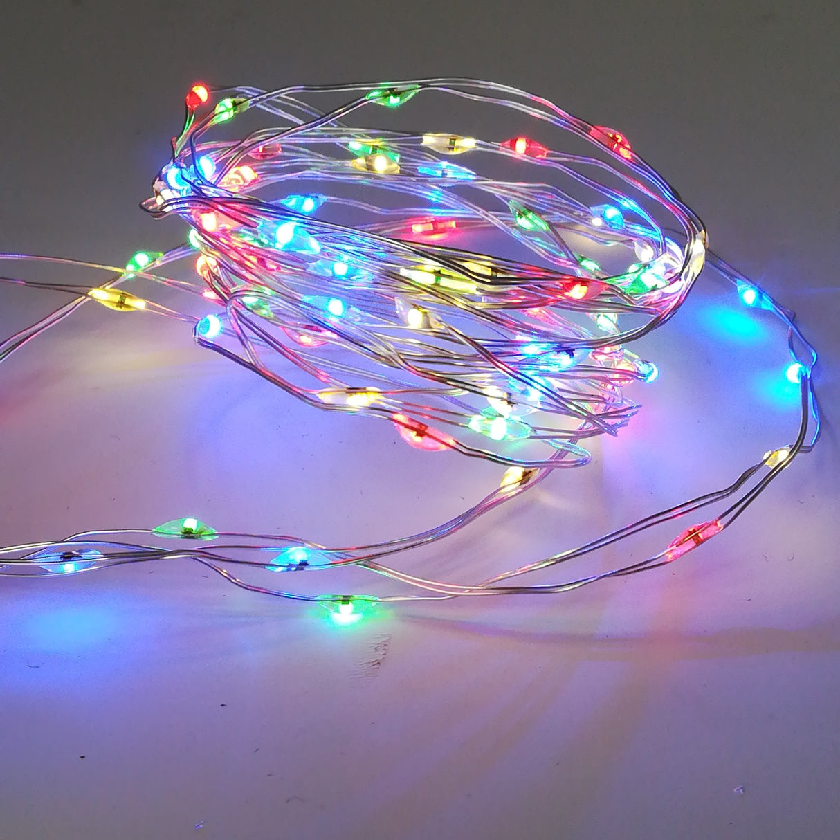 Catena Metal 40 MicroLED Batteria Timer Luci a Batteria KOOPMAN