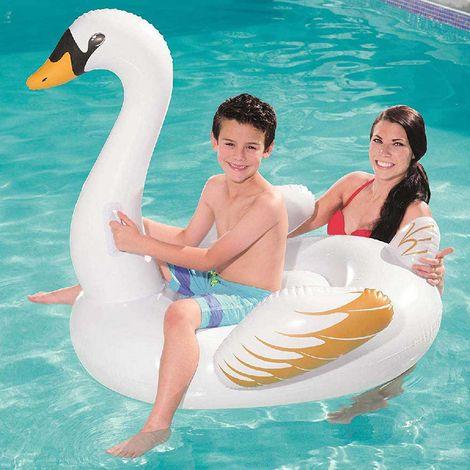 CAVALCABILE CIGNO 122X122CM 41123 Gonfiabili Mare BESTWAY