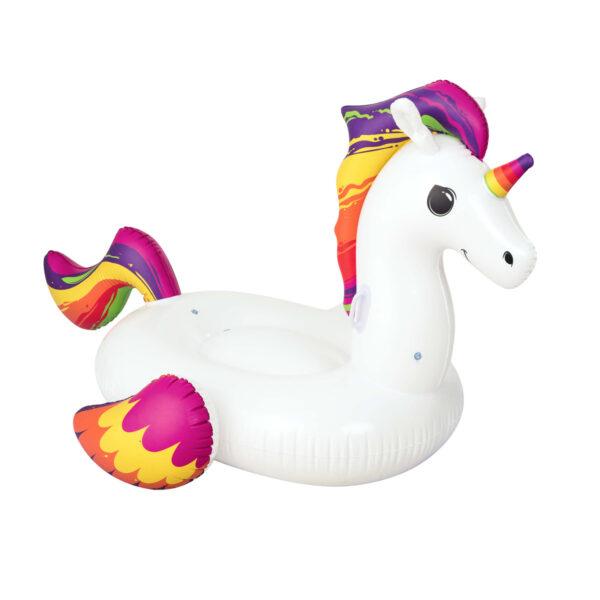 CAVALCABILE GIGANTE UNICORNO 224X164CM 41113 Gonfiabili Mare BESTWAY