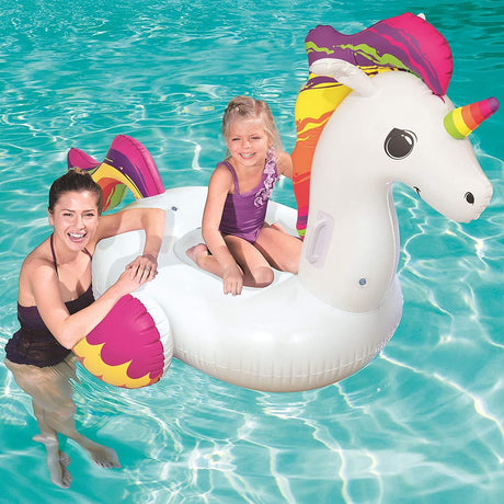 CAVALCABILE UNICORNO FANTASY 150X117 41114 Gonfiabili Mare BESTWAY