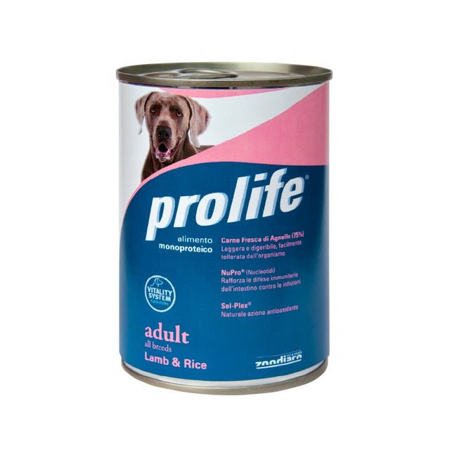 CIBO PER CANI ALL BREEDS AGNELLO & RISO 400 GR