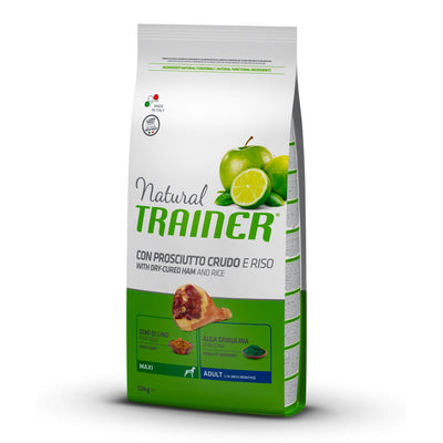 CIBO PER CANI MAXI PROSCIUTTO & RISO 12 KG Cibo per Cani NATURAL TRAINER