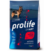 CIBO PER CANI MEDIUM MANZO & RISO 12 KG Cibo per Cani PROLIFE