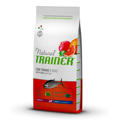 CIBO PER CANI MEDIUM PESCE & RISO 12 KG Cibo per Cani NATURAL TRAINER