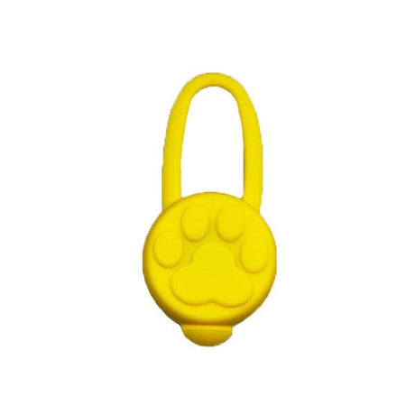 CIONDOLO LED LAMPEGGIANTE PER ANIMALI COL.GIALLO Giochi Cane Garden Team