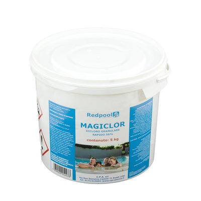 CLORO GRANULARE MAGICLOR 56 RAPIDO 5 KG Chimici per Piscina C.P.A.