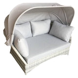 Colette - Divano da esterno con tettuccio Salotto da Giardino Garden Team