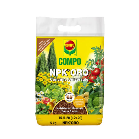 COMPO CONCIME NITROPHOSKA ORO 5 KG Concimi Granulari COMPO