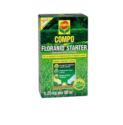 COMPO FLORANID STARTER 1,25 KG CONCIME LENTA CESSIONE Concimi Granulari COMPO