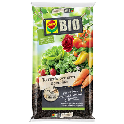 COMPO TERRICCIO BIO PER ORTO E SEMINA Terricci Compo