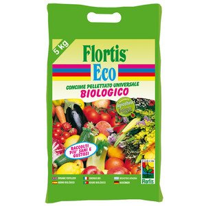 CONCIME BIOLOGICO NPK Concimi Granulari FLORTIS