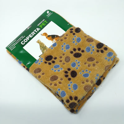 COPERTA CORAL FLEECE 70X100CM MARRONE BIA Home & Garden