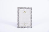 Cornice 11,8X17CM con Strass Argento Cornici Garden Team