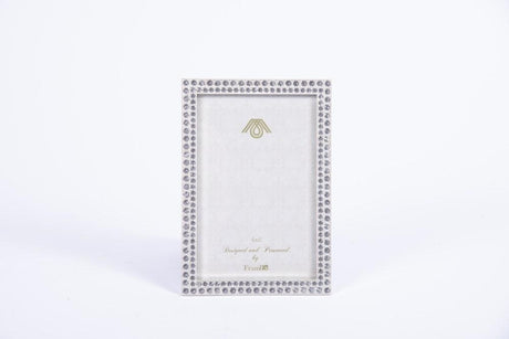 Cornice 11,8X17CM con Strass Argento Cornici Garden Team