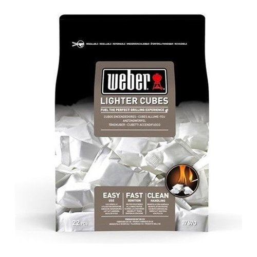 CUBETTI ACCENDI-FUOCO WEBER CONFEZIONATI SINGOLARMENTE - 17670 Accendifuoco WEBER