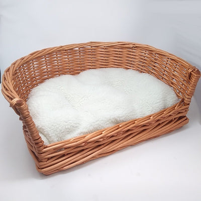 CUCCIA IN VIMINI CON CUSCINO Cuscini Cani BIA Home & Garden
