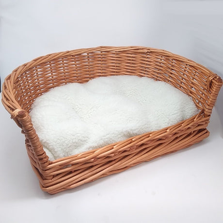 CUCCIA IN VIMINI CON CUSCINO Cuscini Cani BIA Home & Garden