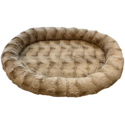 Cuccia Ovale Marrone 54cm Cuscini Cani Garden Team