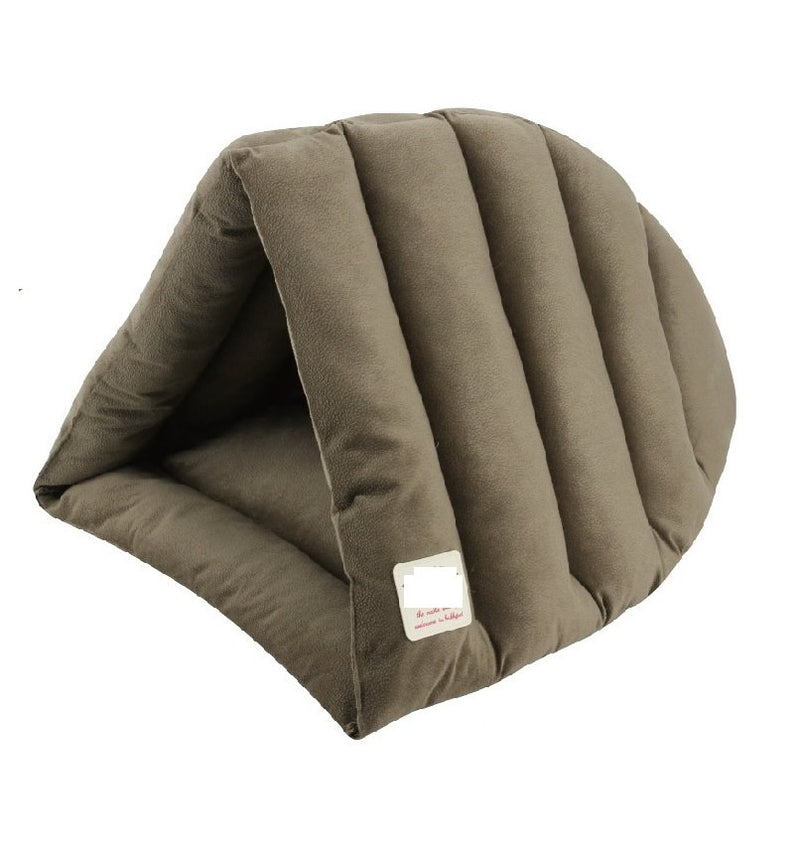 CUCCIA PER CANE A PIRAMIDE 52X45X35 CM TORTORA