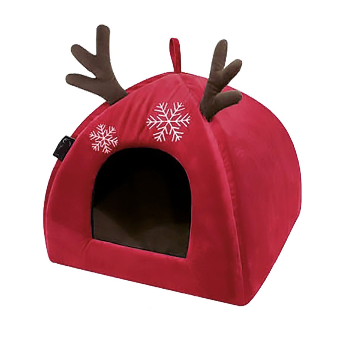 CUCCIA PER CANI IGLOO 40X40X35H ROSSO