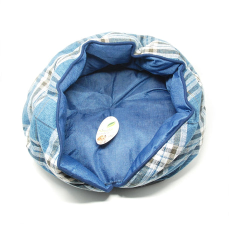 CUCCIA PER CANI TARTAN 57X20 CM DENIM Cucce e Cuscini Garden Team