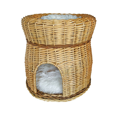 Cuccia Vimini h43cm Cuccia Gatto Garden Team
