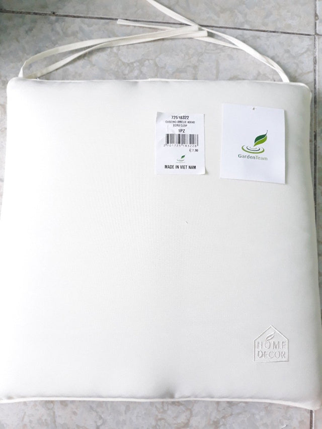 CUSCINO AMELIE 40X40 ECRU' Cuscini Garden Team