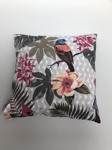 CUSCINO PILLOW 45X45 FIORI ROSA Cuscini Garden Team
