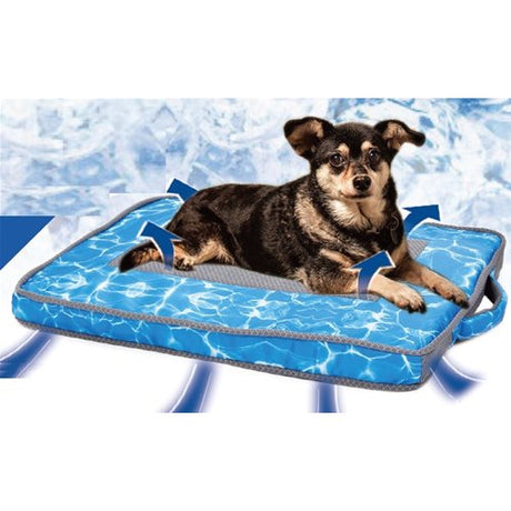 Cuscino Traspirante Controllo Temperatura 58x41 cm Giochi Cane Garden Team