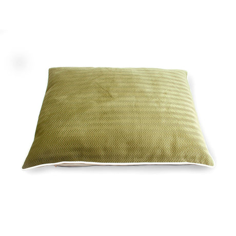 CUSCINO ZIG ZAG VERDE OLIVA Garden Team