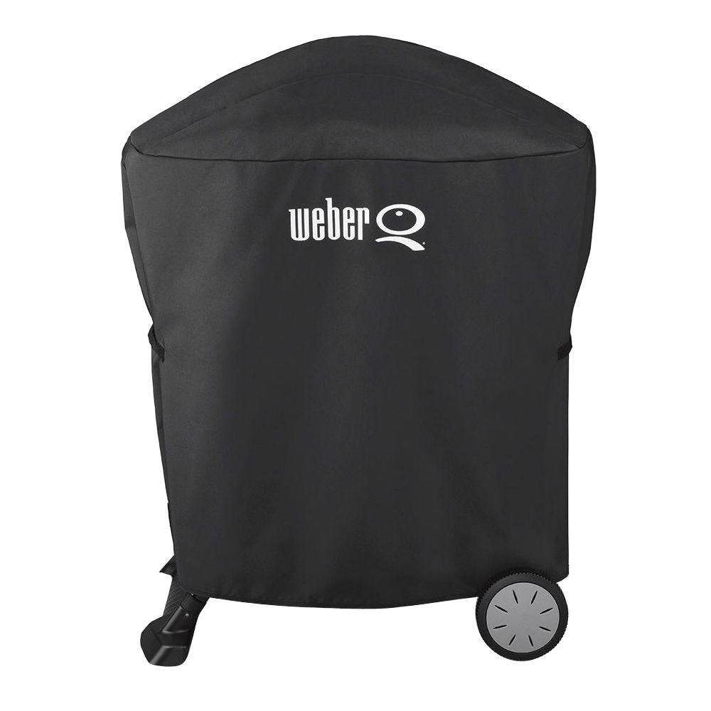 CUSTODIA PREMIUM PER BARBECUE WEBER SERIE Q 100,200,1000 E 2000 (CON STAND) - 7120 Custodie Barbecue WEBER