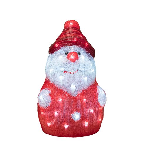 Decorazione Luminosa Natalizia Babbo Natale a Led 48 Luci Decorazioni Luminose KAEMINGK