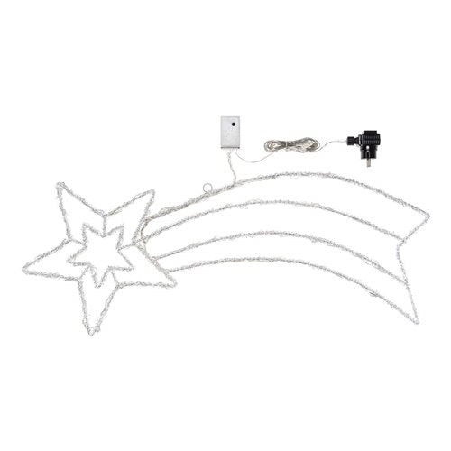 Decorazione Luminosa Stella Cometa a Led Bianco 96 cm Stella Cometa Luminosa LOTTI