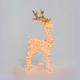 Renna con Zampa Alzata - Decorazioni luminose da esterno