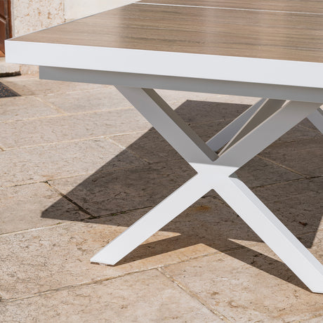 New Fusion 8 posti - Elegante set pranzo da esterno