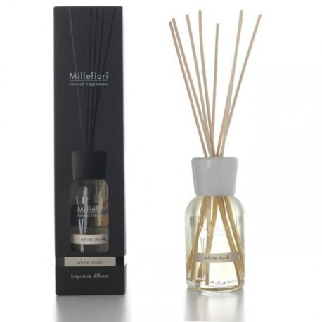 DIFFUSORE STICK 100 ML WHITE MUSK MUSCHIO BIANCO Diffusori Ambiente MILLEFIORI MILANO