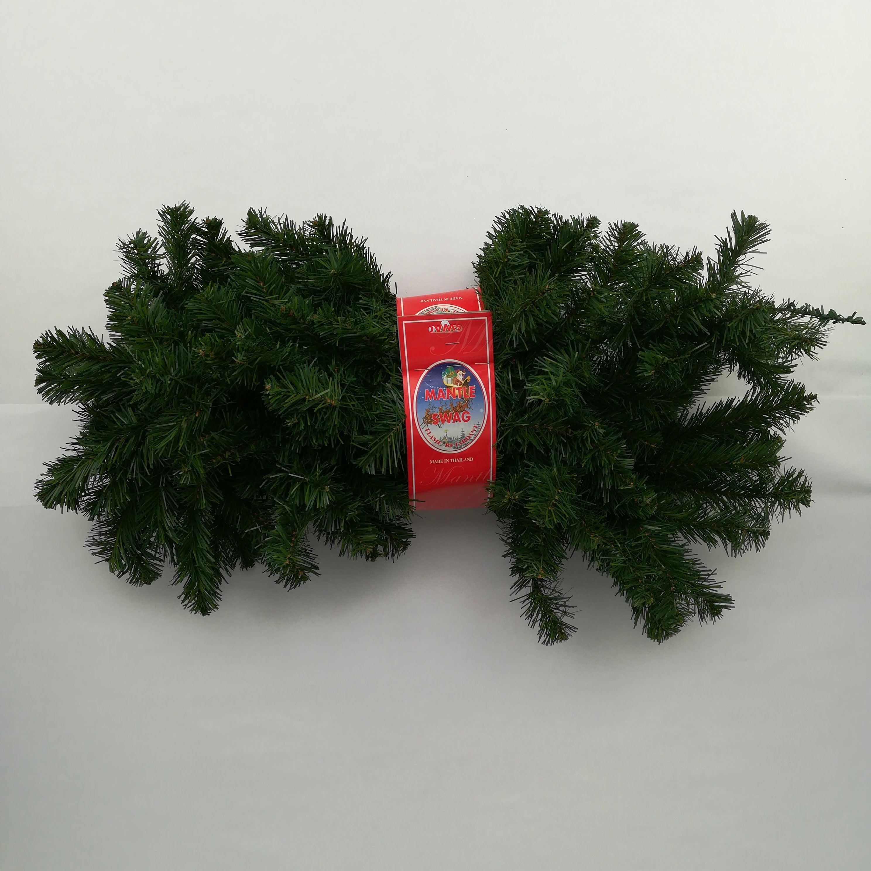 Festone Pino Bombato PVC 180 cm modello COLORADO DELUXE Festone Pino Natale Garden Team