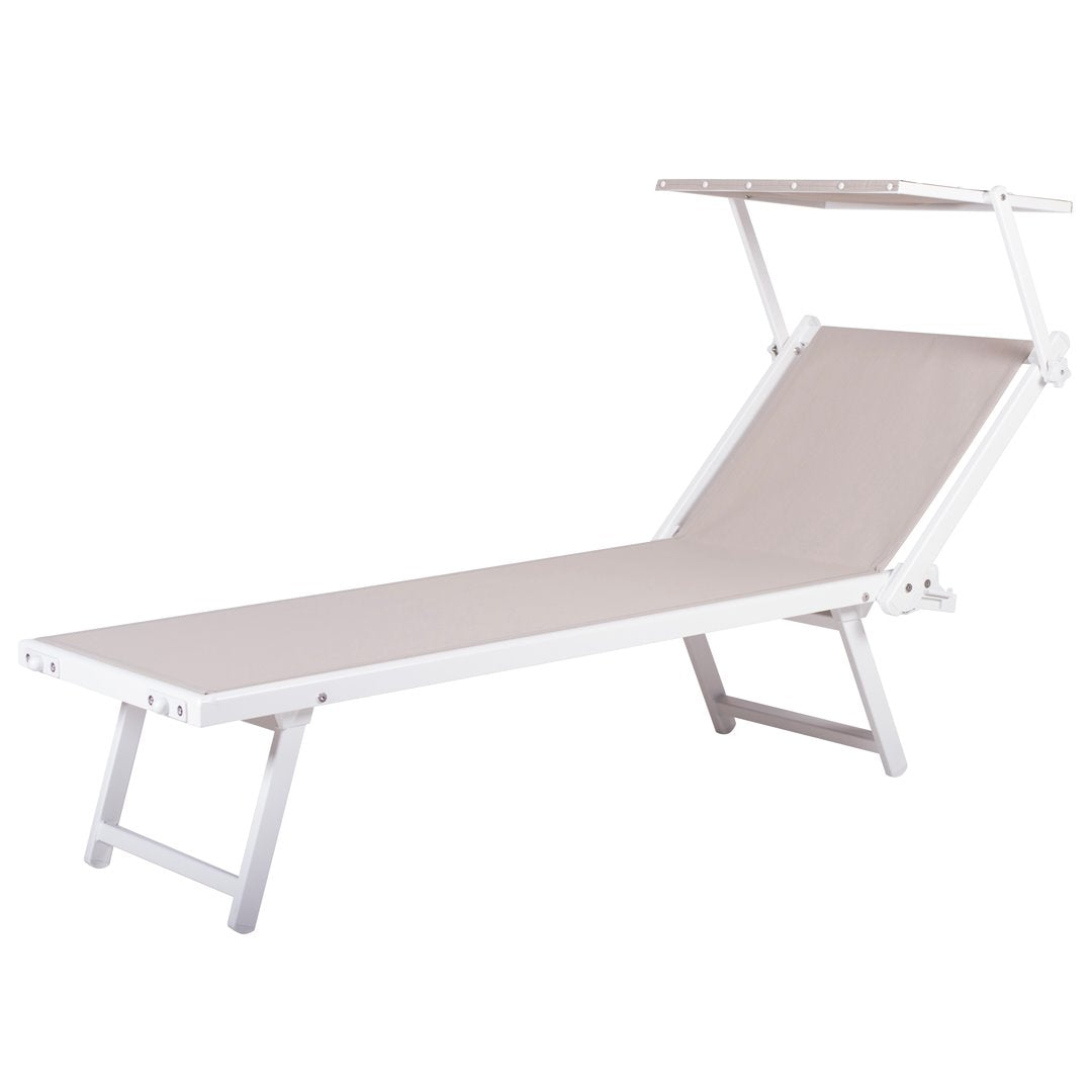 Giardino Lettino Spiaggia Pieghevole Pasha Luxury Lettino Spiaggia