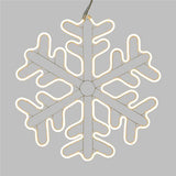 Figura Luminosa Natalizia Cristallo di Neve 720 Led 60x60 cm Stella Cometa Luminosa LOTTI